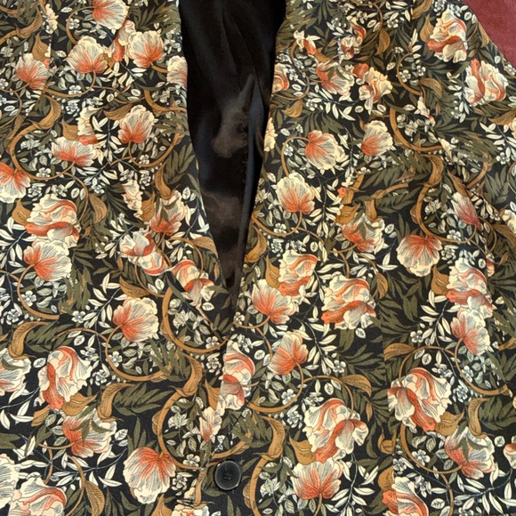 Zara Multicolor Floral Blazer - Picture 3 of 6